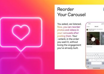 Instagram rilis fitur edit urutan carousel. Kini pengguna bisa ubah susunan foto dan video setelah upload dengan lebih fleksibel. (Foto: Instagram)