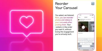 Instagram rilis fitur edit urutan carousel. Kini pengguna bisa ubah susunan foto dan video setelah upload dengan lebih fleksibel. (Foto: Instagram)