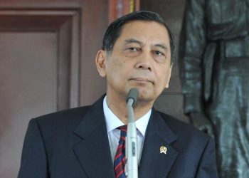 Eks Menteri Pertahanan Juwono Sudarsono meninggal dunia di usia 84 tahun dan akan dimakamkan di TMP Kalibata Jakarta. (Foto: AFP/ADEK BERRY)