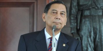 Eks Menteri Pertahanan Juwono Sudarsono meninggal dunia di usia 84 tahun dan akan dimakamkan di TMP Kalibata Jakarta. (Foto: AFP/ADEK BERRY)