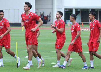 Timnas Indonesia umumkan skuad FIFA Series tanpa pemain debutan. Semua pemain minimal sudah punya tiga caps internasional. (Foto: Bola.net/M. Iqbal Ichsan)
