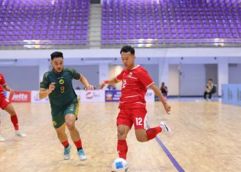Timnas Futsal Indonesia menang telak atas Brunei dan langsung memimpin klasemen Grup B AFF Futsal 2026. (Foto: Dok. FFI)