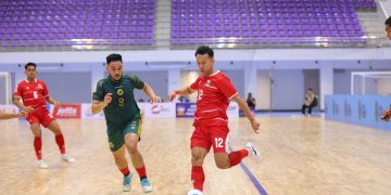 Timnas Futsal Indonesia menang telak atas Brunei dan langsung memimpin klasemen Grup B AFF Futsal 2026. (Foto: Dok. FFI)