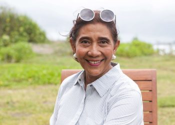 Susi Pudjiastuti usulkan ikan sapu sapu diolah jadi pakan ternak dan pupuk setelah kritik soal cara pemusnahan di Jakarta. (Foto: KOMPAS.com / KRISTIANTO PURNOMO)
