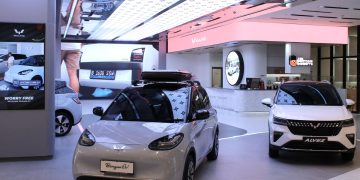 Mobil listrik China mendominasi pasar Indonesia hingga lebih dari 60 persen. Simak perbandingannya dengan negara lain di sini. (Foto: Wuling)