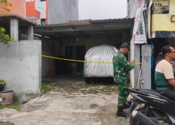 Polisi ungkap kronologi pembunuhan wanita di Tangsel. Saksi sempat mendengar teriakan korban sebelum pelaku mengelabui keadaan. (Foto: KOMPAS.com/INTAN AFRIDA RAFNI)