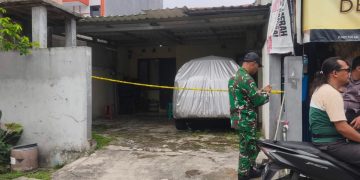Polisi ungkap kronologi pembunuhan wanita di Tangsel. Saksi sempat mendengar teriakan korban sebelum pelaku mengelabui keadaan. (Foto: KOMPAS.com/INTAN AFRIDA RAFNI)