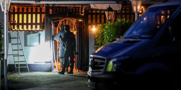 Polisi Jerman menggerebek Hells Angels di 28 kota. Aset jutaan euro disita dan puluhan tersangka diselidiki. (Foto: Christoph Reichwein/dpa/picture alliance)