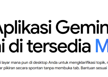 Google resmi merilis aplikasi Gemini untuk macOS, memungkinkan pengguna Mac mengakses AI dengan lebih mudah dan canggih. (Foto: Gemini.google)