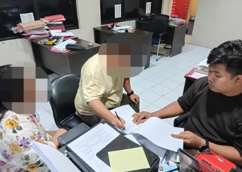 Pasutri di Serang ditangkap karena menipu pencari kerja dengan modus lowongan palsu. Korban diminta bayar hingga Rp 3,3 juta. (Foto: bantennews.co.id)