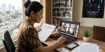 ASN mulai WFH setiap Jumat. Pemerintah tetapkan aturan respons cepat dan sanksi tegas bagi pegawai yang tidak disiplin selama bekerja dari rumah. (Foto: Gemini AI)