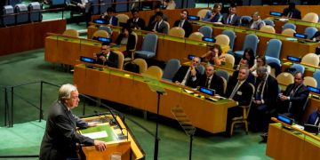 Delegasi AS dan Iran terlibat perdebatan sengit di PBB terkait program nuklir. Ketegangan lama kembali memanas di forum internasional. (Foto: Reuters)