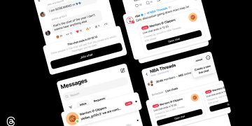 Threads meluncurkan fitur Live Chats yang memungkinkan diskusi real time saat event besar. Simak cara kerja dan keunggulannya di sini. (Foto: about.fb.com)