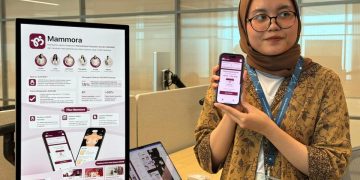 Aplikasi Mammora membantu perempuan melakukan SADARI untuk deteksi dini kanker payudara secara mandiri dan terjadwal. (Foto: uzone.id)