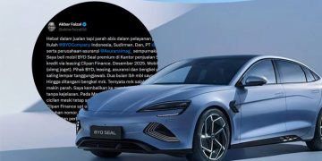BYD Indonesia menjelaskan kronologi masalah mobil Akbar Faizal yang disebut bermula dari kecelakaan bukan cacat produk. (Foto: motoresto.id)