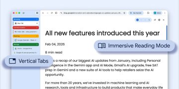 Google Chrome menghadirkan fitur tab vertikal untuk memudahkan pengguna mengelola banyak tab dan meningkatkan produktivitas. (Foto: macrumors.com)