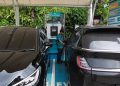 Pajak mobil listrik kini berubah Simak aturan terbaru Permendagri dan insentif pembebasan pajak dari pemerintah daerah. (Foto: Bloomberg Technoz/Andrean Kristianto)