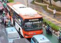 Pemprov DKI Jakarta gratiskan MRT, LRT, dan TransJakarta hari ini untuk peringati Hari Transportasi Nasional dan dorong warga beralih ke transportasi umum. (Foto: Dok. Pemprov DKI)