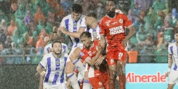 Persib Bandung menang atas Semen Padang lewat dua gol Ramon Tanque. Bojan Hodak puas dengan performa tim yang semakin solid. (Foto: Dok. Instagram Semen Padang)