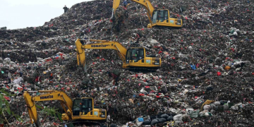 TPST Bantargebang tercatat sebagai penyumbang emisi metana terbesar kedua di dunia. Data satelit mengungkap ancaman serius dari pengelolaan sampah. (Foto: Istimewa)