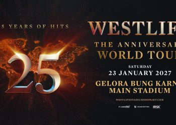 Tiket presale konser Westlife Jakarta 2027 resmi dijual mulai 21 Mei 2026. Simak daftar harga tiket dan fasilitas VIP lengkapnya. (Foto: loket.com)