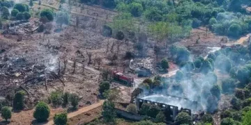 Ledakan pabrik kembang api di Hunan China tewaskan puluhan orang. Ratusan petugas dikerahkan dan penyelidikan masih berlangsung. (Foto: South China Morning Post)
