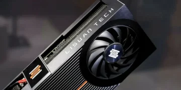 Lisuan 7G100 dari China siap meluncur dengan performa setara RTX 4060 dan harga lebih murah. Jadi pesaing baru GPU kelas menengah. (Foto: yangcanggih.com)