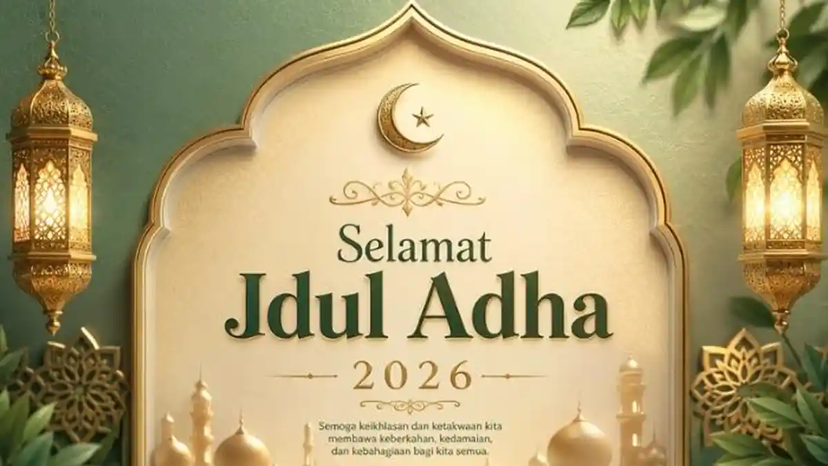 Inspiratif dan Menyentuh, Kumpulan Ucapan Idul Adha 2026 Penuh Doa Terbaik