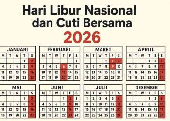 Jadwal cuti bersama Idul Adha 2026 resmi ditetapkan. Simak rincian libur nasional dan peluang long weekend hingga enam hari.