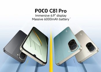 Poco C81 Pro hadir dengan baterai 6000mAh, layar 120Hz, dan harga mulai Rp1,7 juta cocok untuk penggunaan harian. (Foto: Poco)