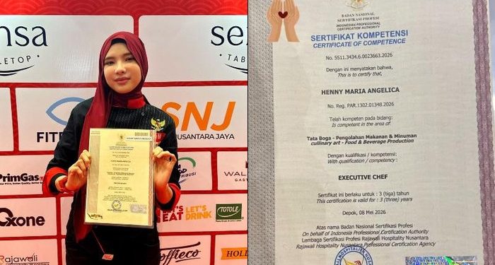 Sertifikasi Executive Chef Henny Maria menjadi perdebatan hangat setelah disebut diakui di 13 negara ASEAN. Ini fakta lengkapnya.