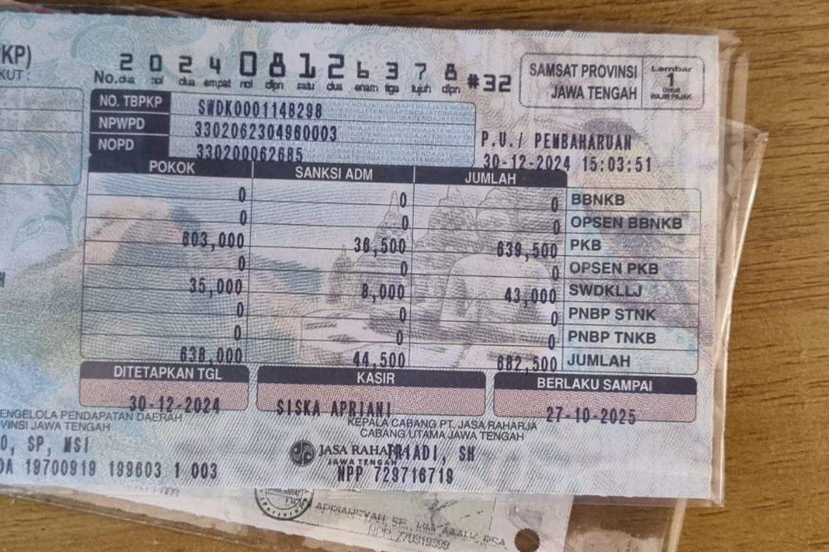Perpanjang STNK Kini Bisa Dicicil, Ini Cara dan Syarat Mengikutinya