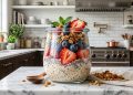 Overnight Oats, Sarapan Sehat, Resep Oatmeal, Menu Praktis