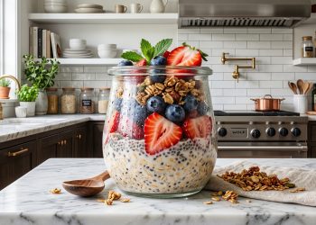 Overnight Oats, Sarapan Sehat, Resep Oatmeal, Menu Praktis