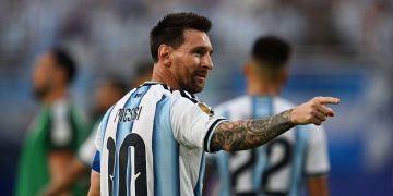 Lionel Messi mencetak sejarah sebagai pemain pertama yang tampil di enam edisi Piala Dunia setelah bermain untuk Argentina di Piala Dunia 2026.