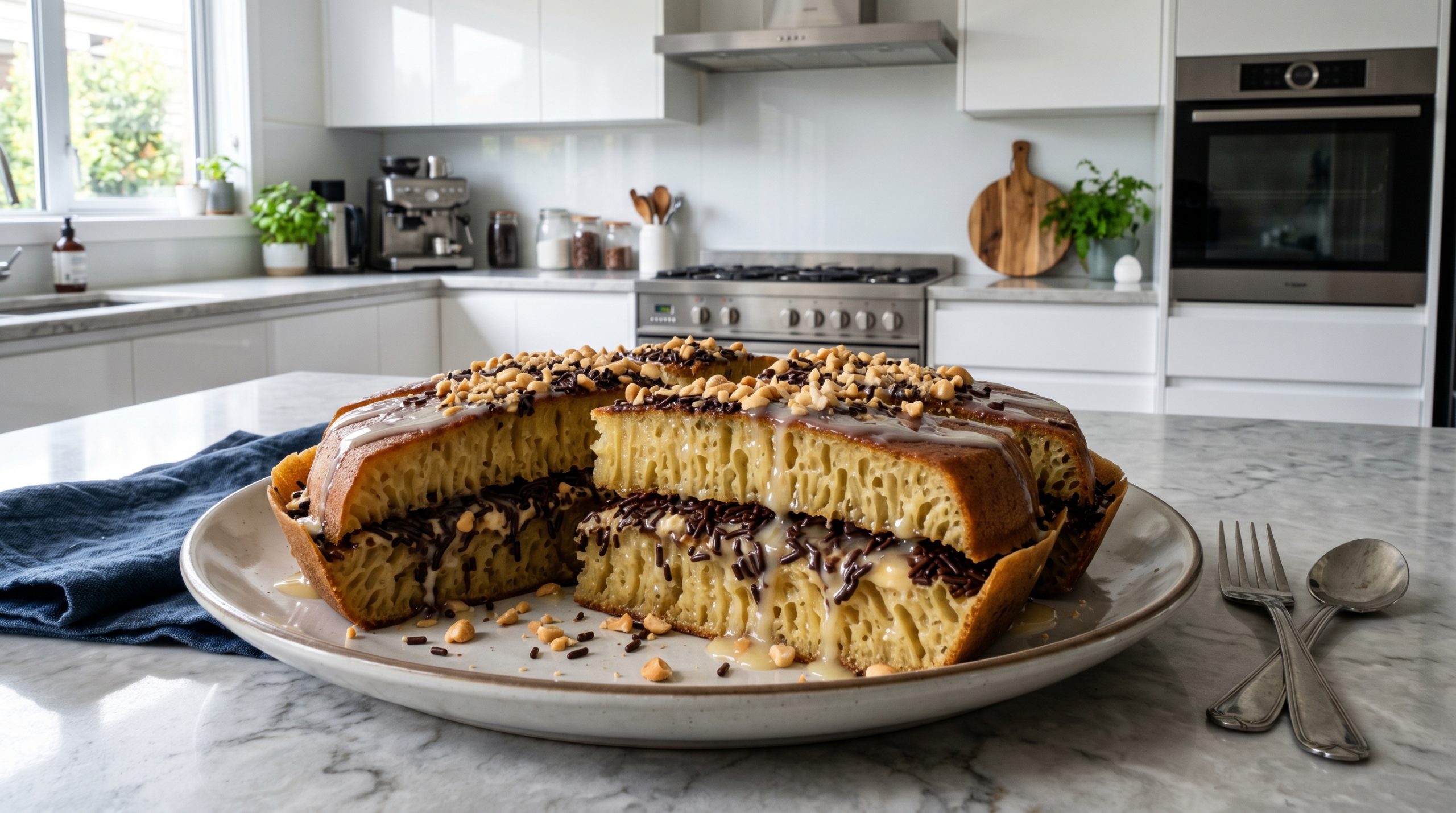 Hyper-realistic_professional_editorial_photography_of_202606182023 Resep terang bulan lembut dan manis dengan topping cokelat keju. Mudah dibuat di rumah, anti gagal, bersarang sempurna, dan bikin nostalgia.