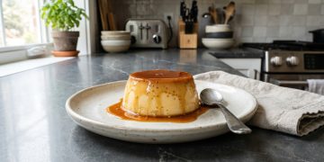 Resep puding karamel lembut dan manis yang mudah dibuat di rumah. Lengkap dengan tips anti gagal agar teksturnya halus dan tidak pecah.