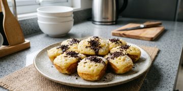 Resep kue cubit rumahan yang empuk, manis, dan mudah dibuat. Lengkap dengan tips anti bantat serta variasi topping kekinian yang bikin nagih.