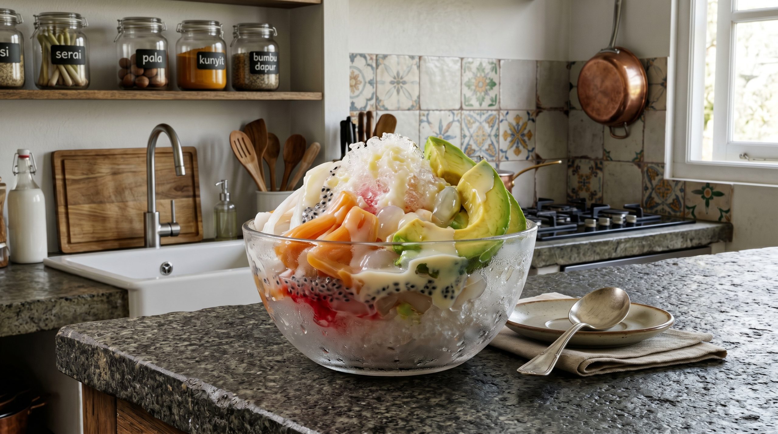 Resep es teler segar dan manis yang mudah dibuat di rumah. Lengkap dengan tips memilih buah, racikan susu, dan cara penyajian agar makin nikmat.