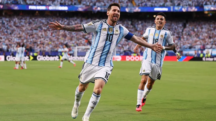 Hat-trick Lionel Messi Antar Argentina Raih Kemenangan Telak atas Aljazair