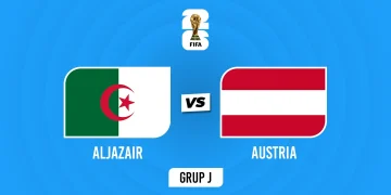 Laga Aljazair vs Austria di Piala Dunia 2026 menjadi sorotan karena berpotensi menghadirkan sepakbola gajah demi menghindari duel melawan Spanyol.