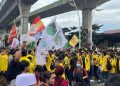 Demo BEM UI digelar di Bundaran HI pada Jumat. Pengendara diimbau menghindari kawasan Sudirman-Thamrin karena potensi kemacetan.