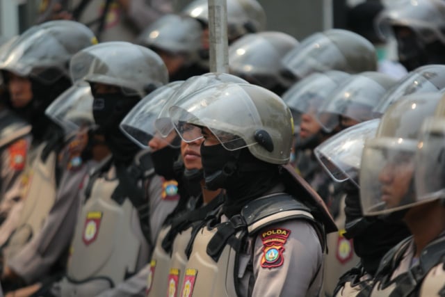 Demo Digelar di DPR dan Bundaran HI, Ribuan Personel Gabungan Siaga Amankan Jakarta