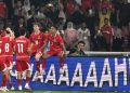 Ranking FIFA Timnas Indonesia naik ke posisi 118 usai mengalahkan Oman dan Mozambik. Ini menjadi pencapaian terbaik dalam 20 tahun terakhir. (Foto: ANTARA FOTO/M Risyal Hidayat)