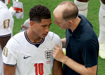 Jude Bellingham menjadi sorotan setelah terlibat insiden dengan pemain Argentina usai Inggris kalah dramatis pada semifinal Piala Dunia 2026.