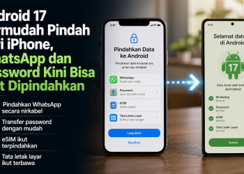 Android 17 menghadirkan sistem migrasi baru yang memudahkan pengguna iPhone memindahkan WhatsApp, password, eSIM, hingga tata letak layar secara nirkabel.