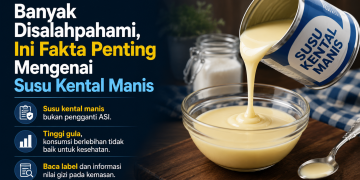 Banyak anggapan keliru mengenai susu kental manis. Kenali fakta, kandungan gizi, dan aturan penggunaannya sesuai informasi resmi.