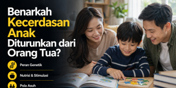 Benarkah kecerdasan anak diwariskan dari orang tua? Simak penjelasan dokter mengenai peran genetik, nutrisi, stimulasi, dan pola asuh.