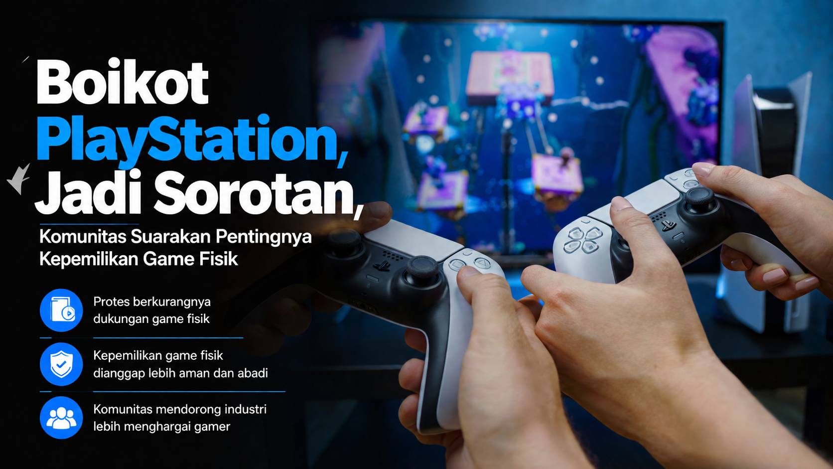 Boikot PlayStation Jadi Sorotan, Komunitas Suarakan Pentingnya Kepemilikan Game Fisik