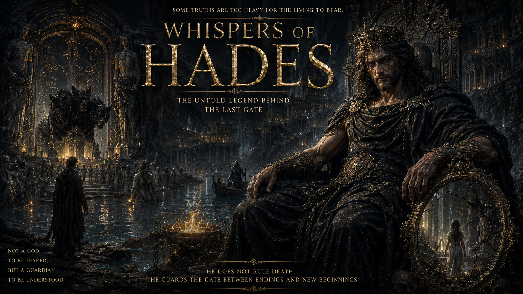 hades dan gerbang terakhir Legenda Hades yang jarang diketahui mengungkap rahasia Gerbang Kematian, Sungai Mnemos Arcanum, dan alasan Hades tidak pernah membenci manusia.